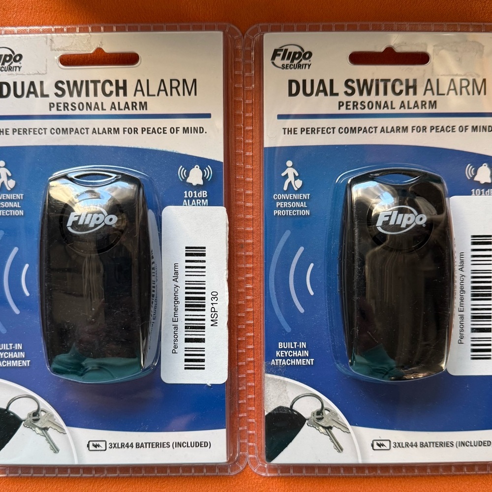 Flippo Dual Switch Personal Alarm